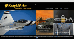 Desktop Screenshot of knightrider.cz